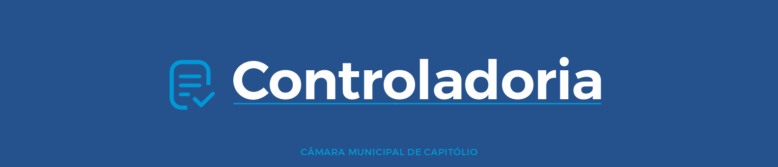 Banner da Controladoria