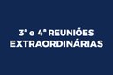 3ª e 4ª Reuniões Extraordinárias acontecerão dia 23 de janeiro