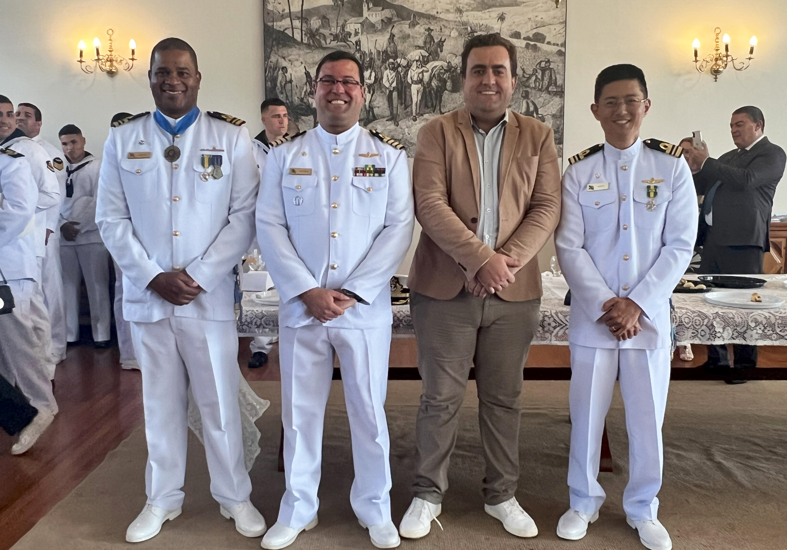 Câmara participa de solenidade de troca de comando na DELFurnas