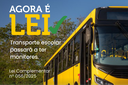Transporte escolar passará a ter monitores